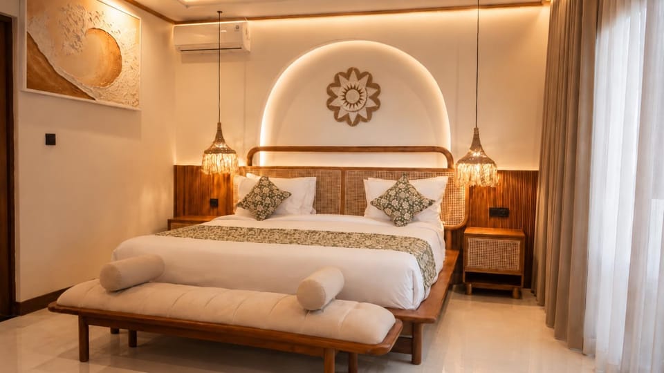 Bedroom, air conditioner