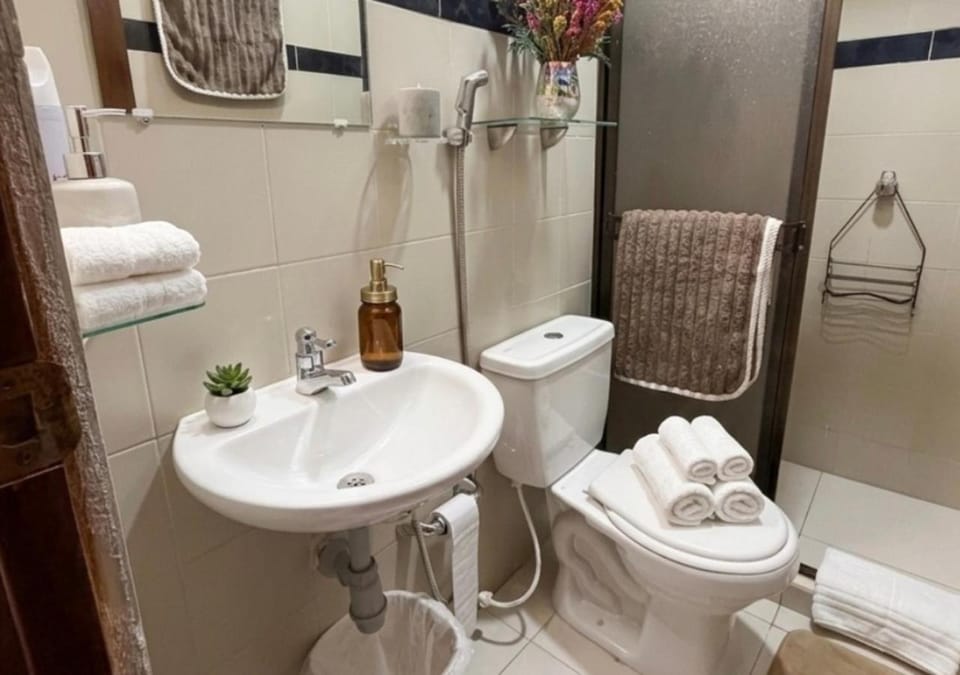 Shower, Bathroom, towels
