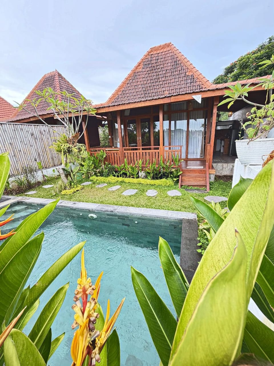 Property building, Garden, Pool view