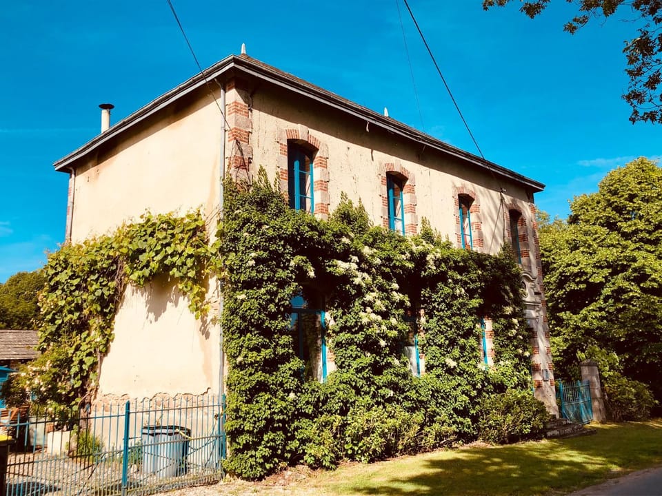 Property building, Spring, Day, Garden