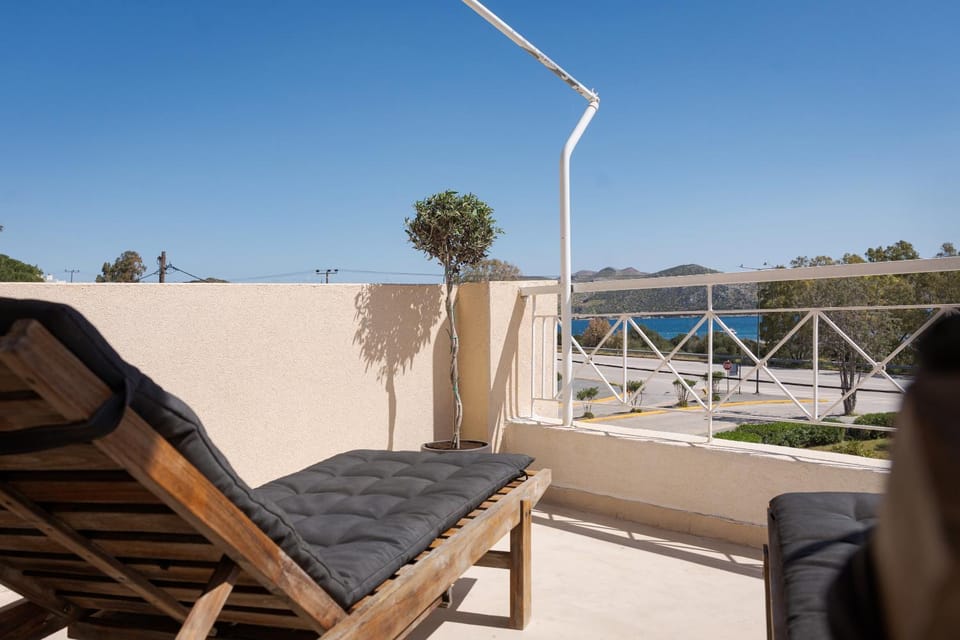 Day, View (from property/room), Balcony/Terrace, sunbed