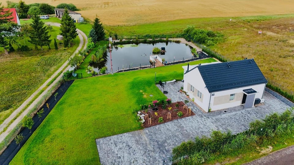 Property building, Bird's eye view, Garden, Garden view