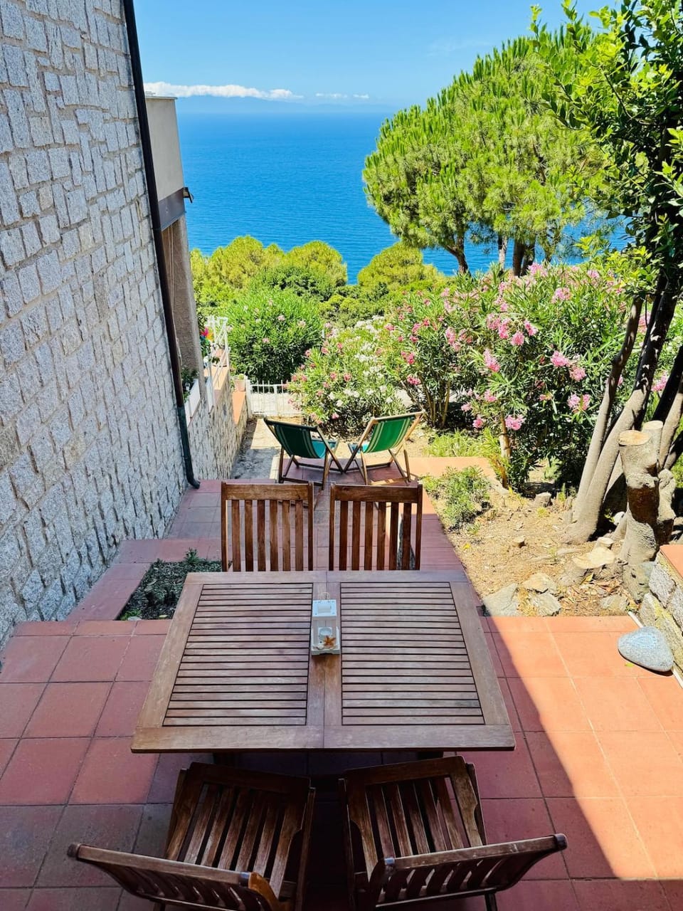 Garden, Balcony/Terrace, Sea view