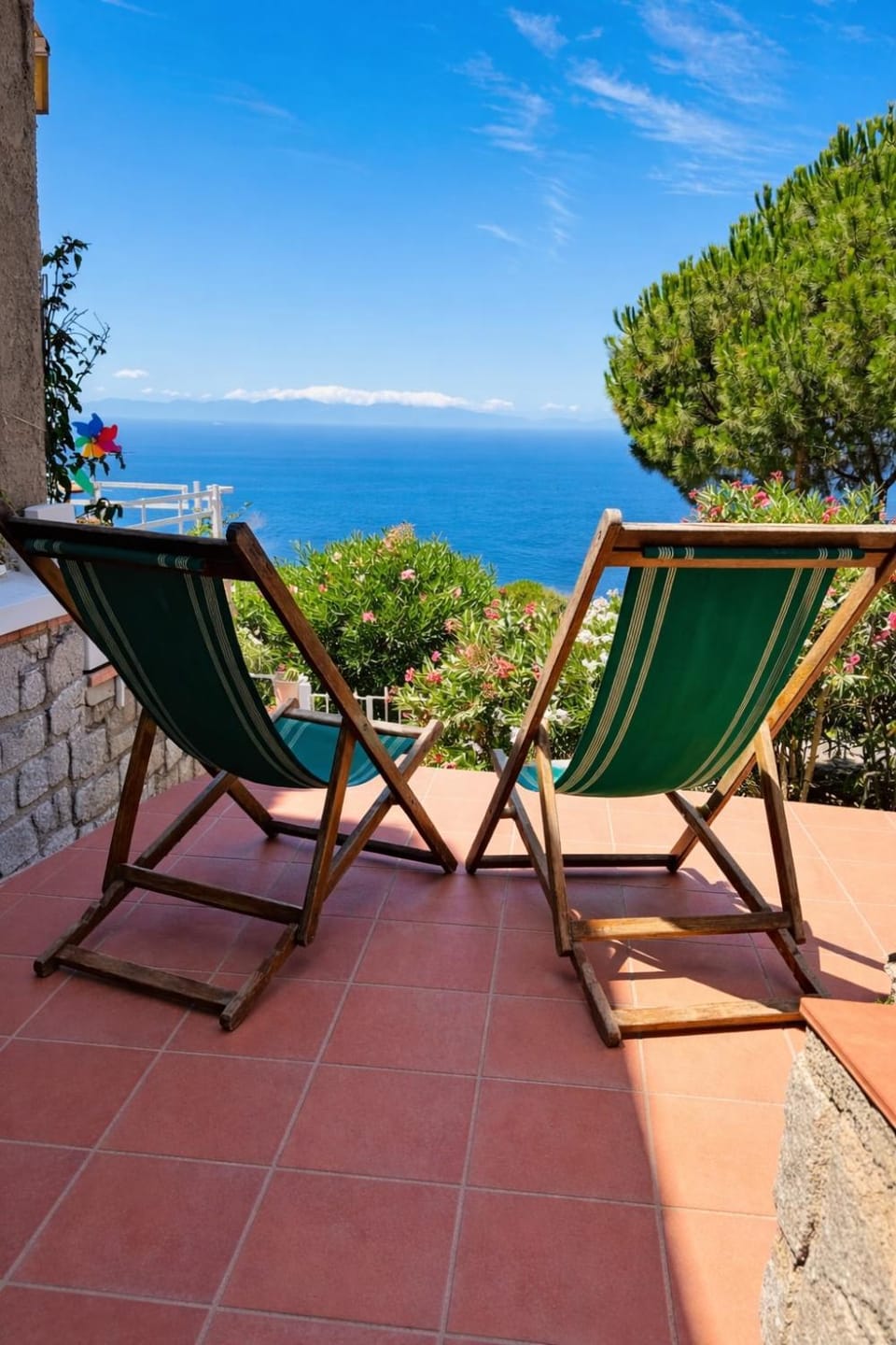 Garden, Balcony/Terrace, Sea view