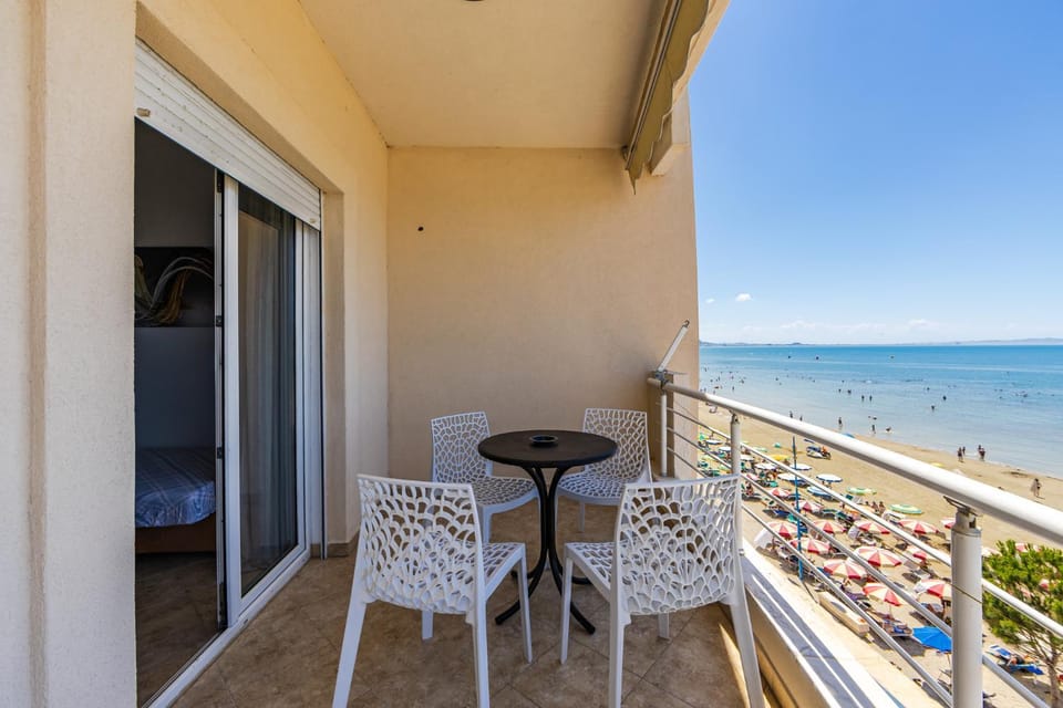 Day, Summer, Balcony/Terrace, Seating area, Sea view, Sea view, Sunset