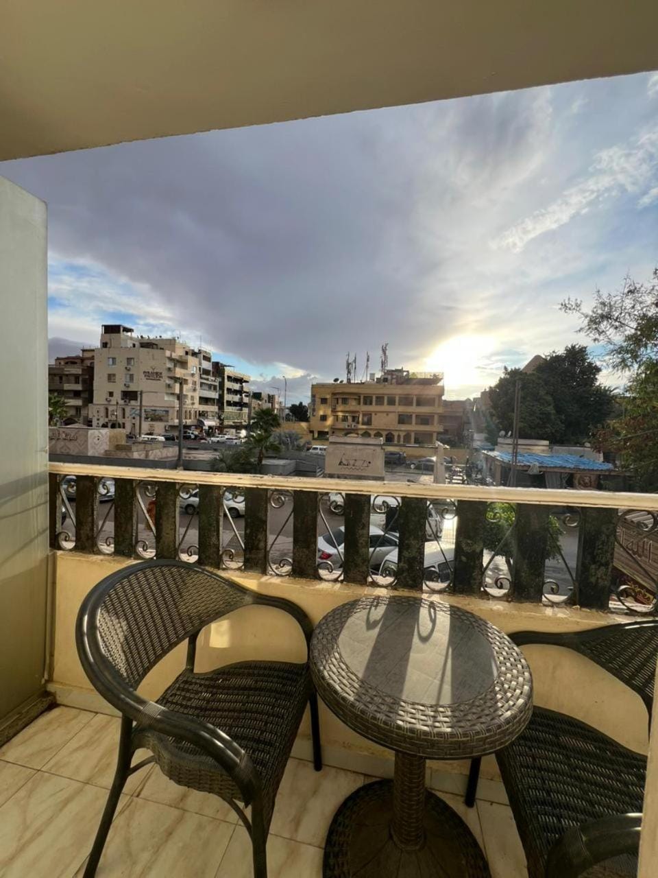 Property building, Patio, Day, Natural landscape, View (from property/room), Balcony/Terrace, Dining area