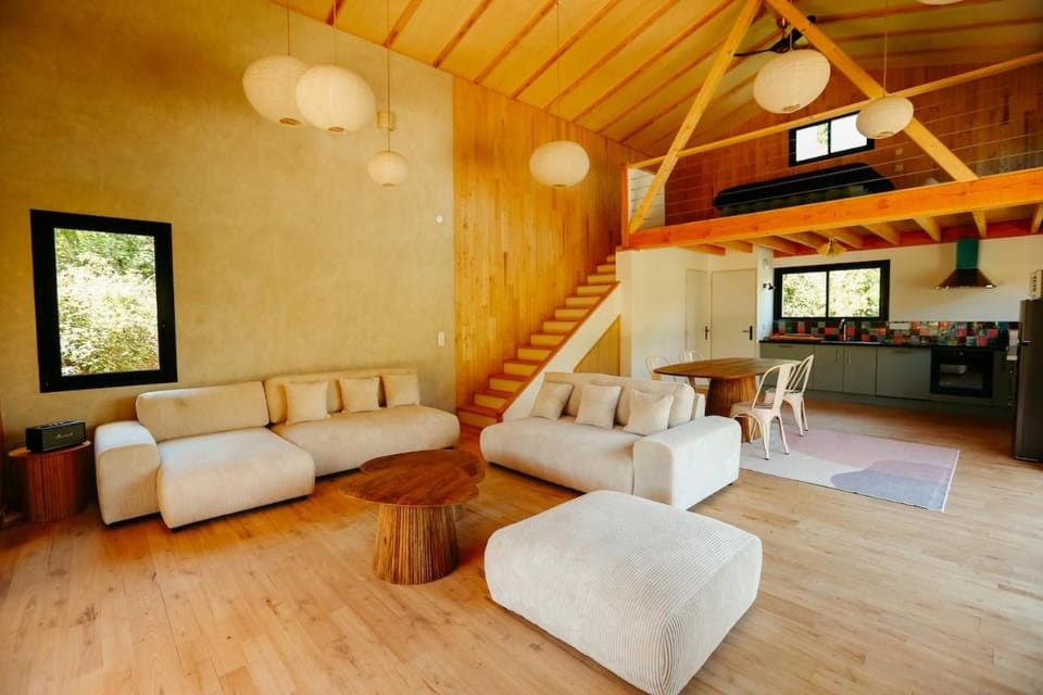 Living room, Bedroom, kitchen