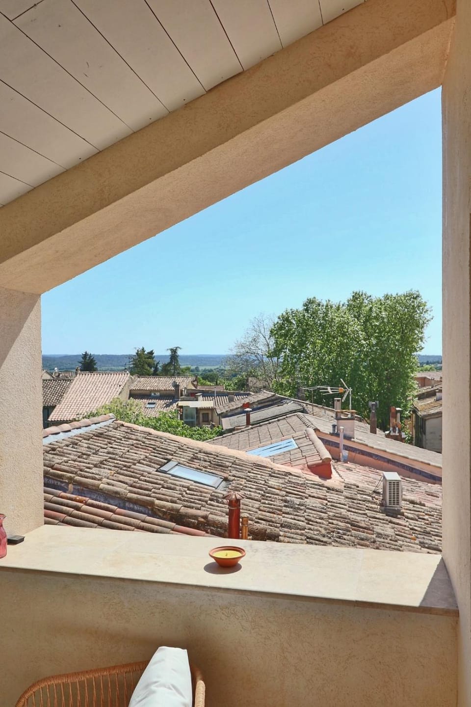 Uzès Grande Bourgade Sunny-Terrace climatisation Apartment in Uzes