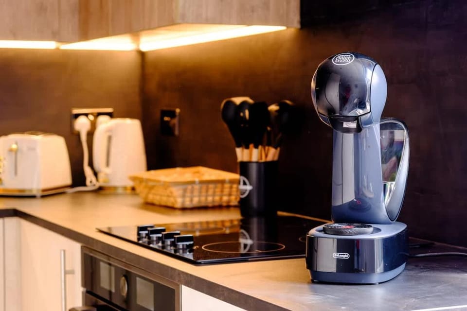 Coffee/tea facilities, Kitchen or kitchenette, toaster