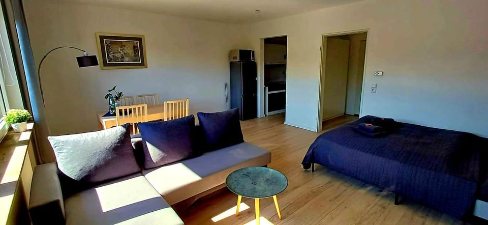 Bed, Living room