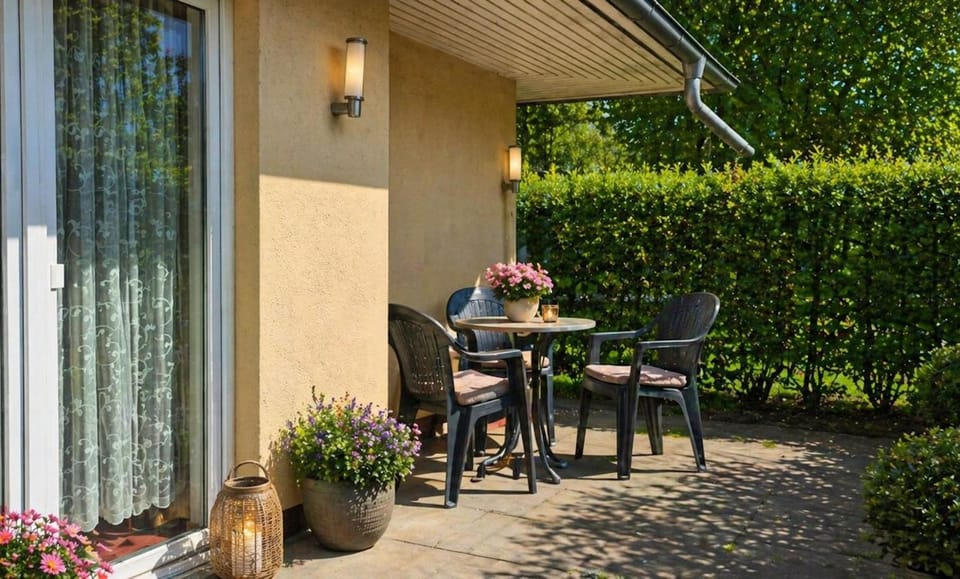 Property building, Garden