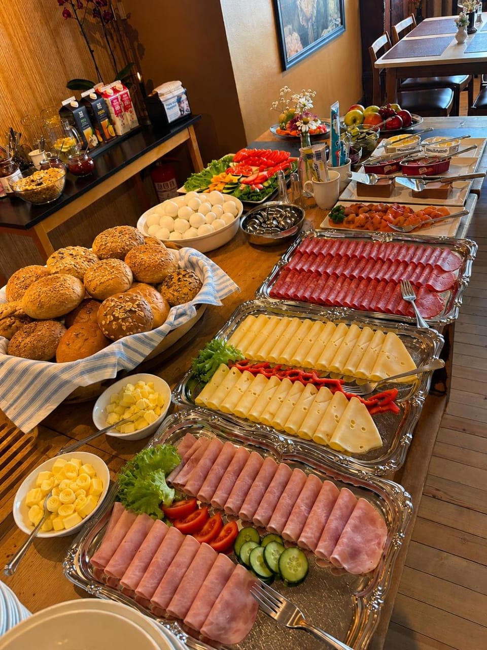 Buffet breakfast