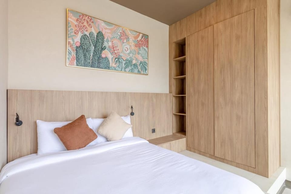 One-Bedroom Tropical Modern Loft in Canggu Villa in North Kuta