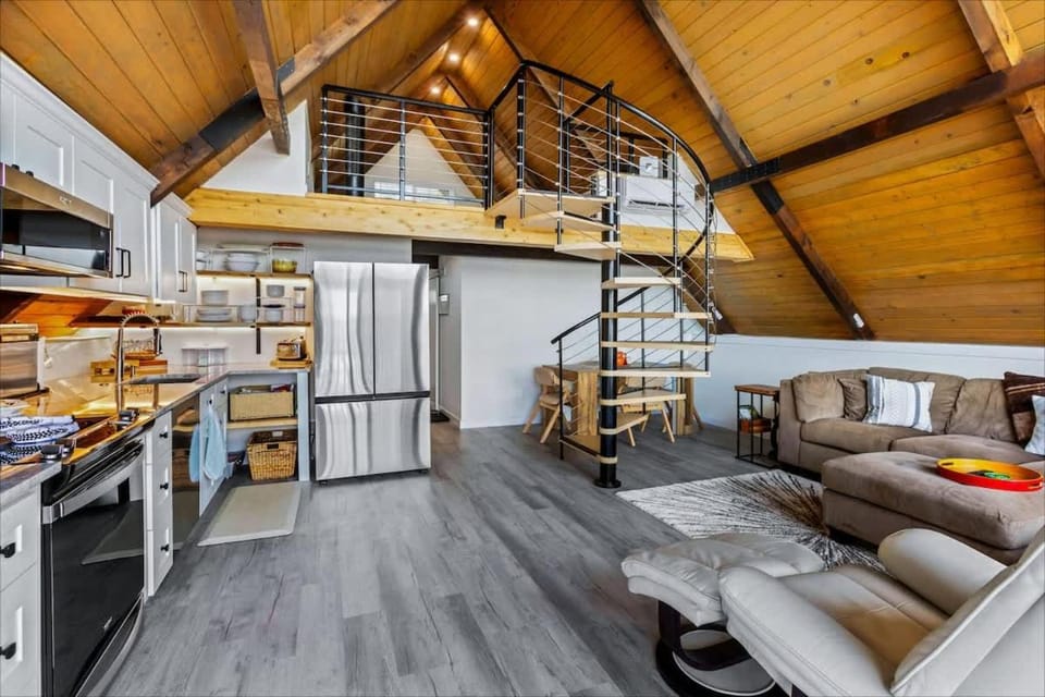 Beautifully Remodeled Beach Front A-Frame Chalet in Shelton