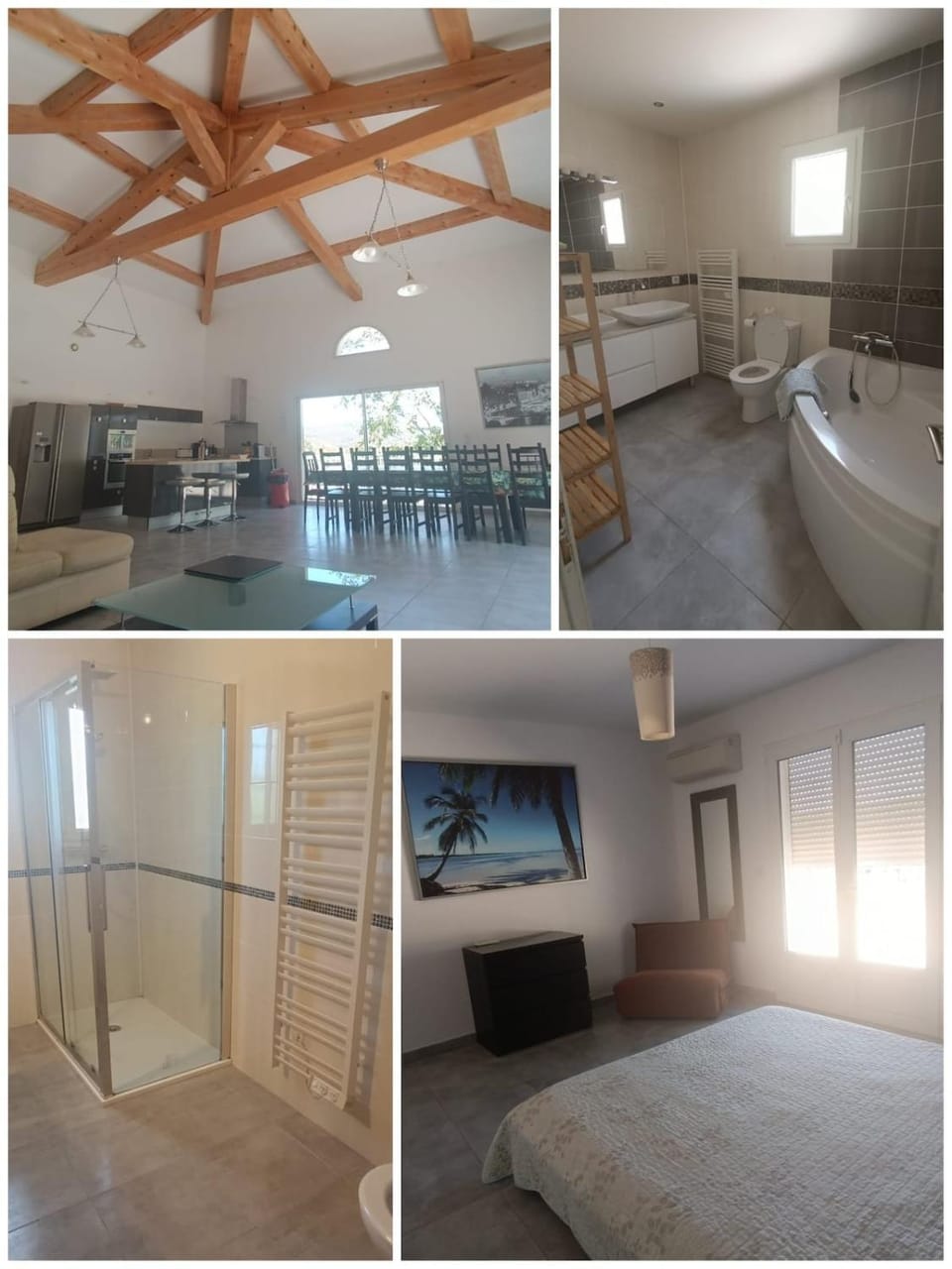 VAR Flayosc 16 sleeps 6 bedrooms Air conditioning Heated pool House in Flayosc