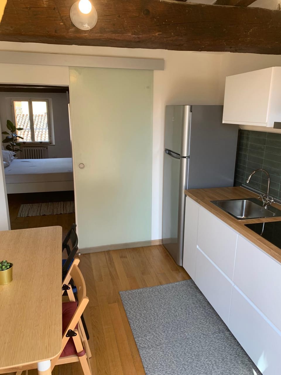 Kitchen or kitchenette, Living room