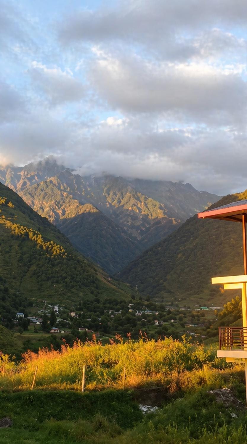 Day, Natural landscape, Mountain view
