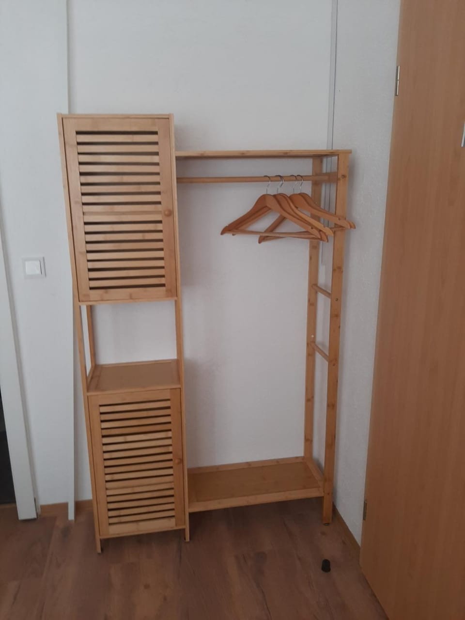 Doppelbett Zimmer mit Boxspringbett Apartment in Bavaria