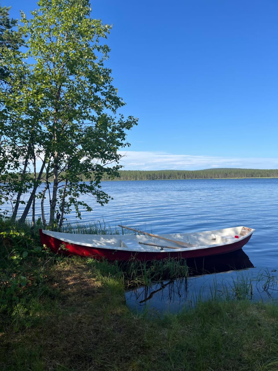 Swedish Lapland with privat sauna House in Norrbotten County, Sweden