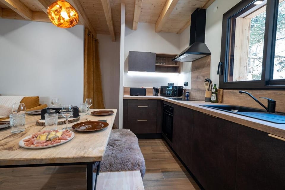 Le Chalet Enchanté 10 personnes Les Angles Chalet in Occitanie