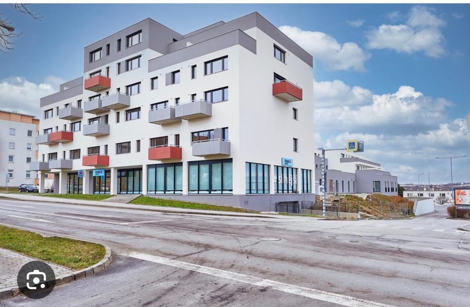 Property building, City view, Street view, Parking