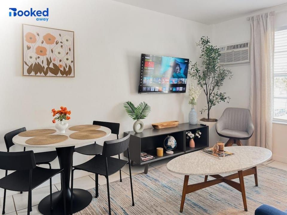 Chic 1BR Near Faena Walk to Beach Sleeps 4 Apartment in Miami Beach