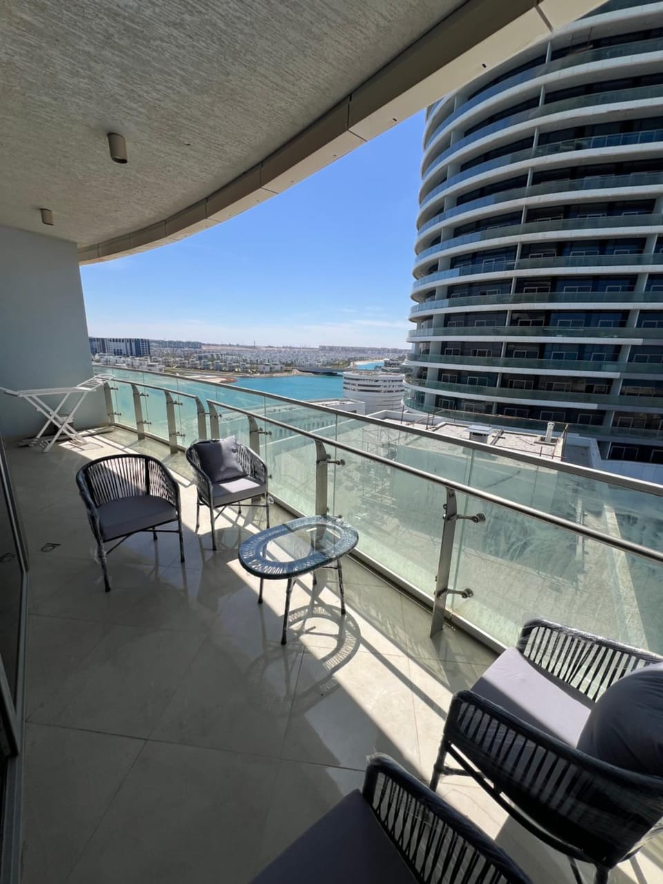 New Alamein Towers Modern Apartment Sea, Lake & Pool View Apartment in Egypt
