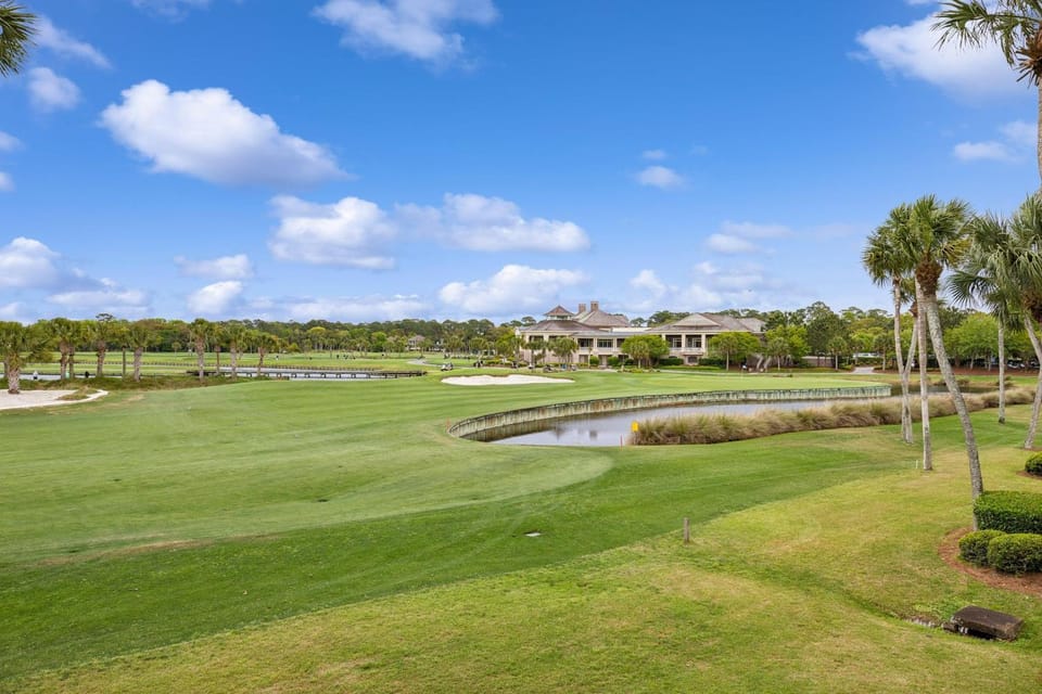 Day, Natural landscape, Golfcourse