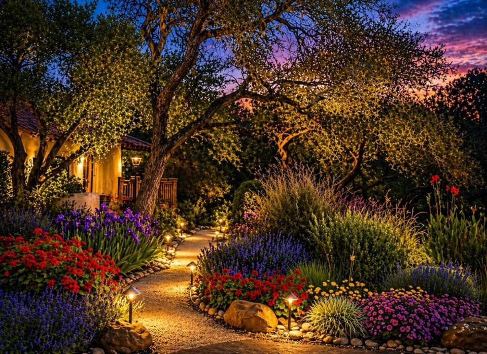 Wine Country Italian Casetta Waterfall Hot Tub House in Atascadero