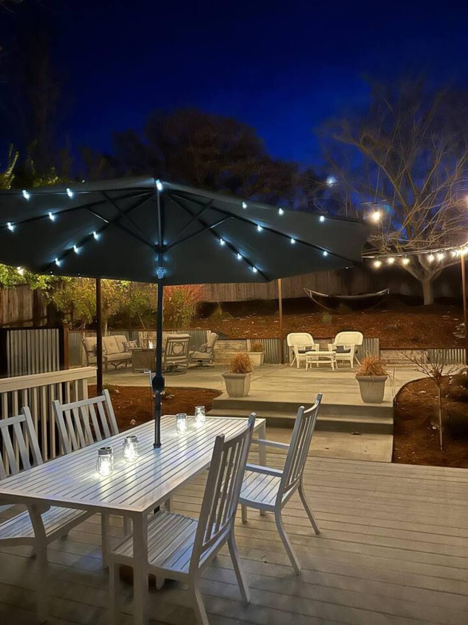 (Mulberry Dreams stocked Kitchen Backyard House in Templeton