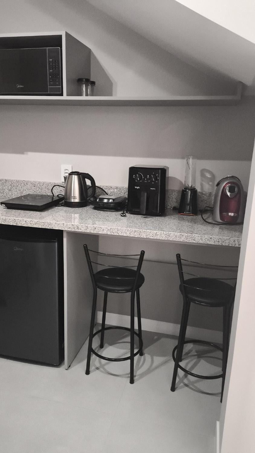 Suíte Queen Impecável Completa e Bem Localizada Apartment in State of Santa Catarina