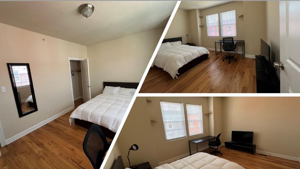 9 Spacious Double Room - WiFi - Parking - Kitchen - Temple Vacation rental in Philadelphia