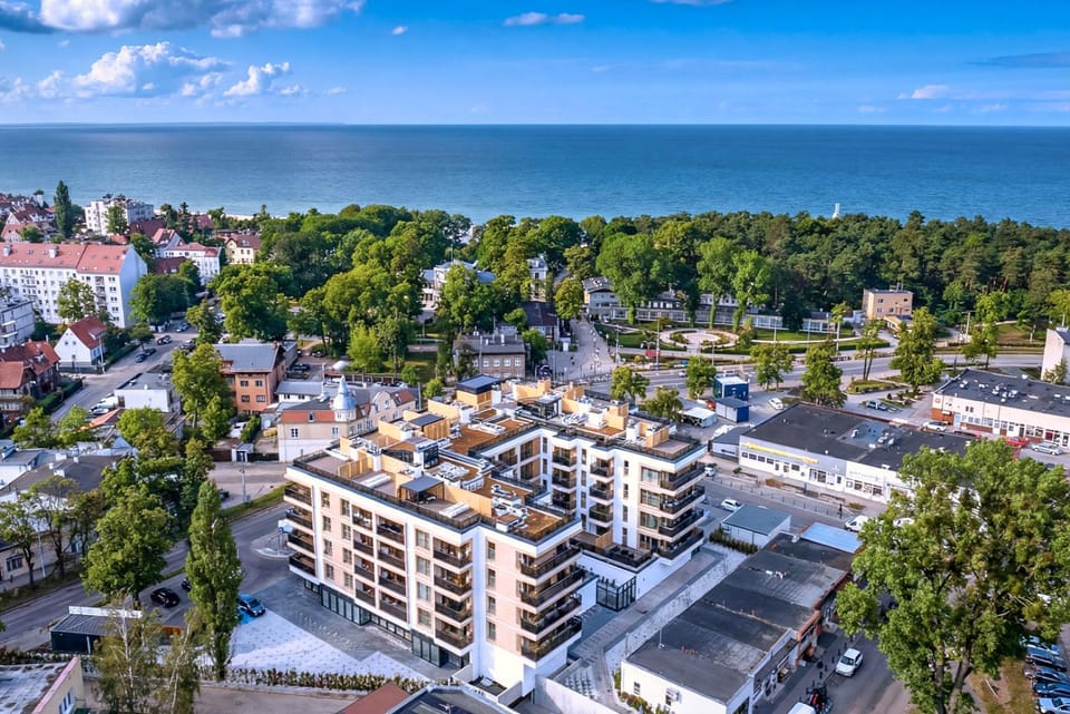 Bird's eye view, Sea view