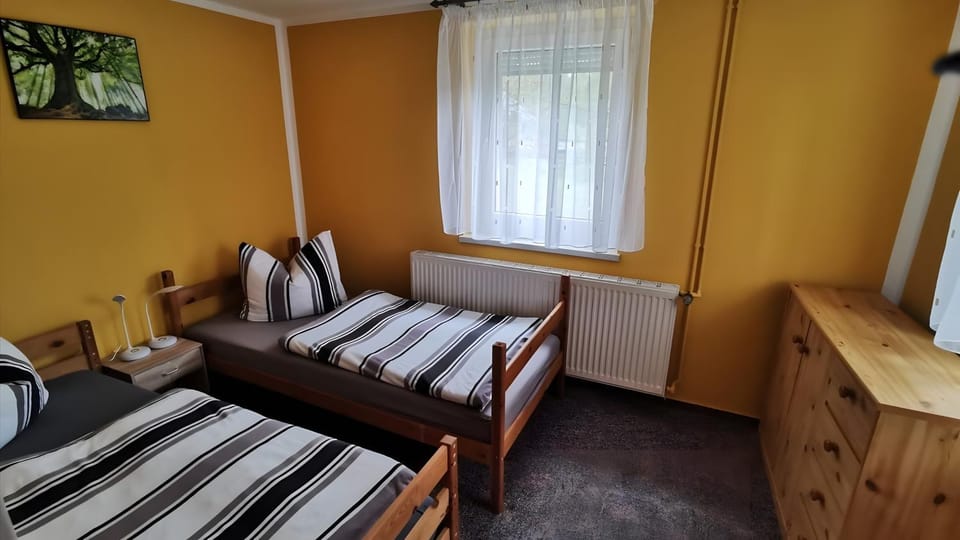 Property building, Living room, Bedroom