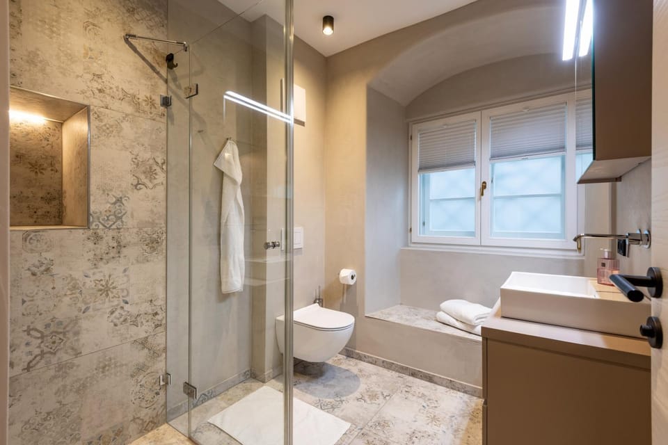 Shower, Bathroom, towels, towels