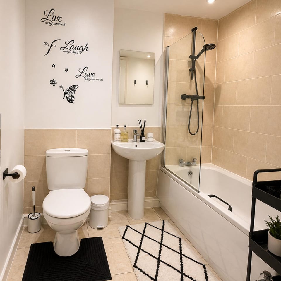 Shower, Bathroom, Bath