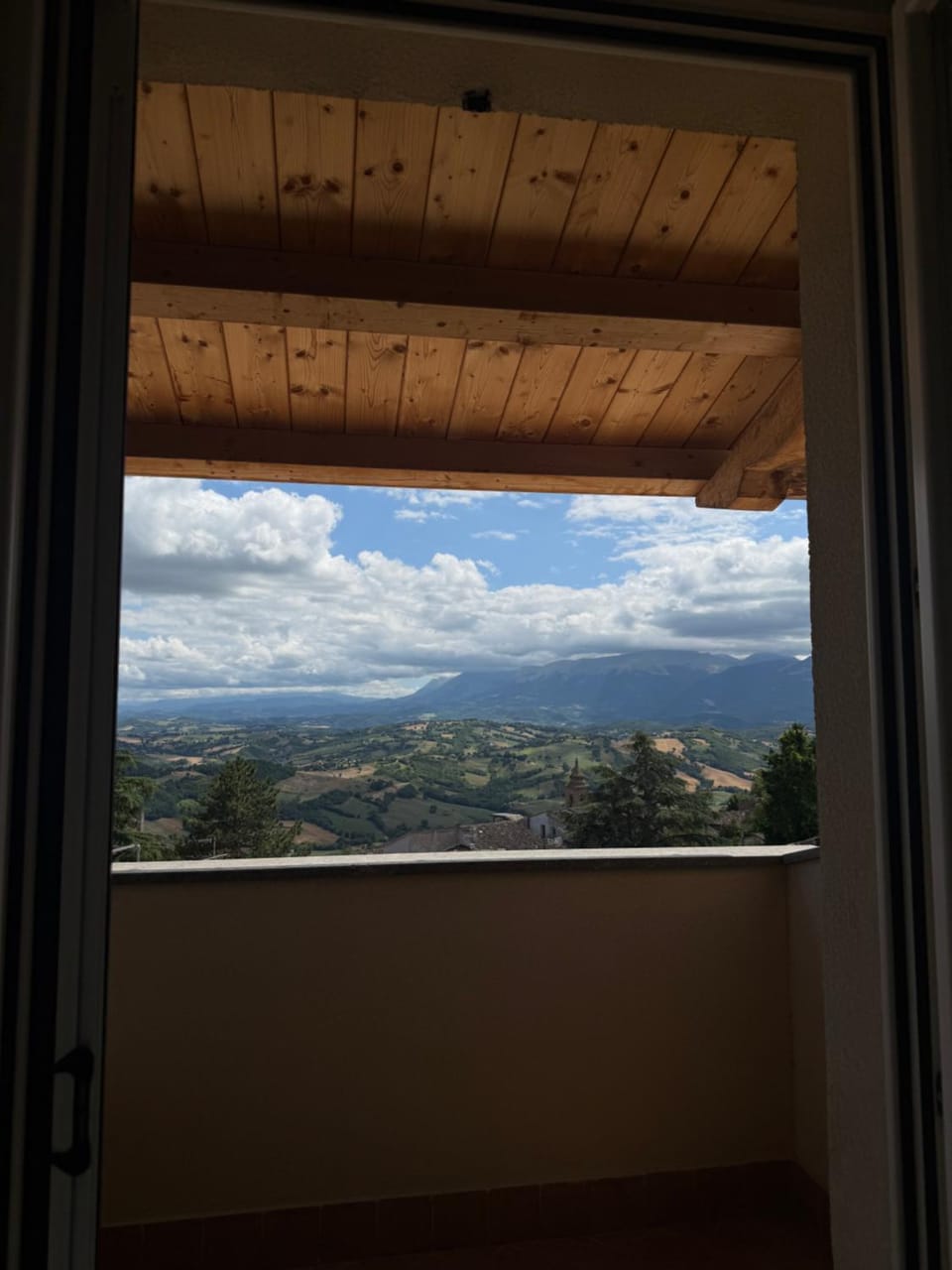 Natural landscape, Balcony/Terrace, Mountain view