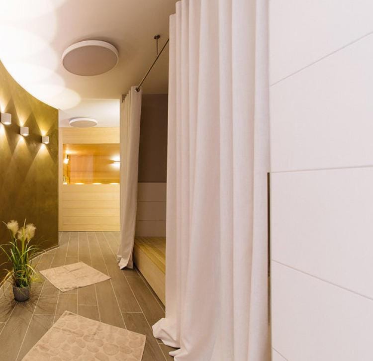 Shower, Sauna, Sauna