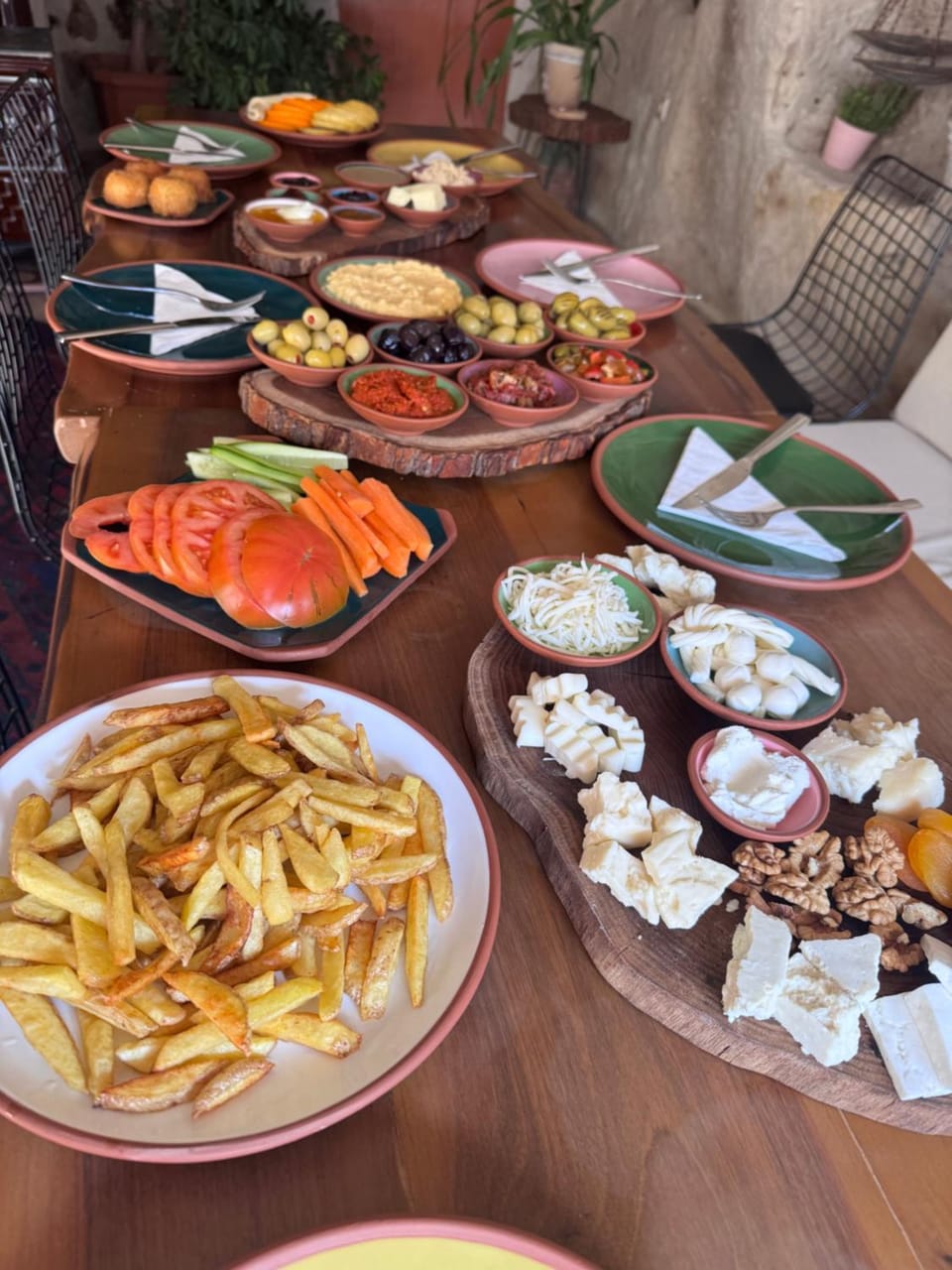Buffet breakfast