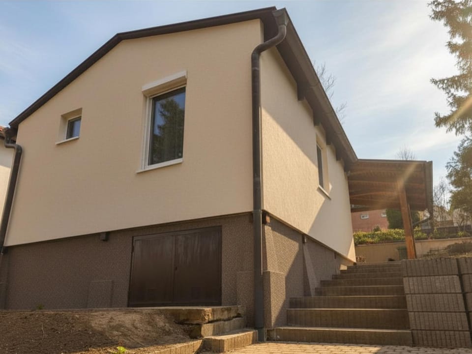 Property building, Garden