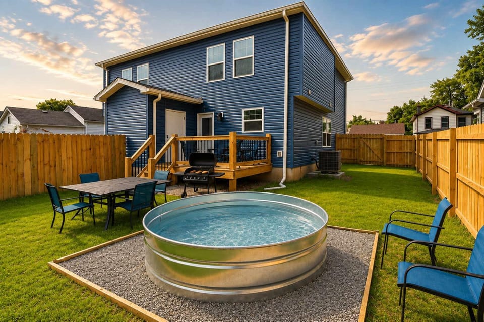 Spacious 6BR Louisville Duplex Sleeps 27 Games House in Jeffersonville