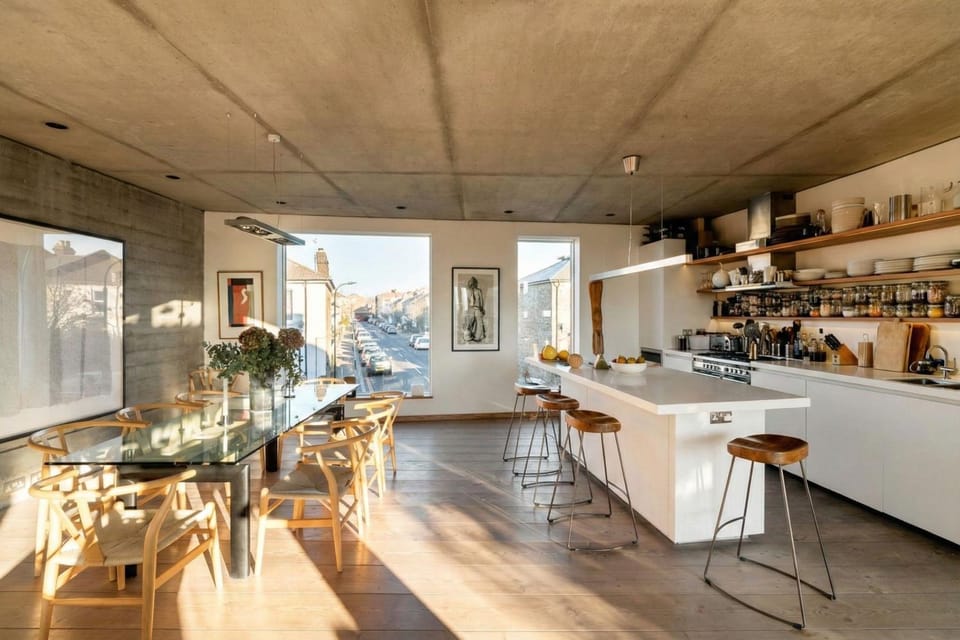 Dining area, kitchen, kitchen