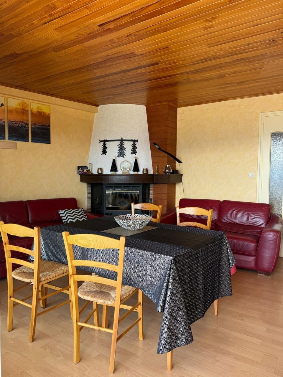 T3 hypercenter with fireplace, mountain view Apartment in Bolquère