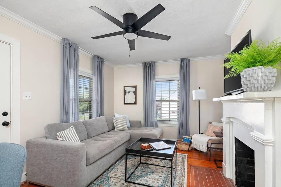 Centrally Located Bungalow | Outdoor Fireplace House in Lexington
