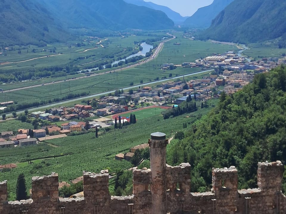Natural landscape, Bird's eye view, Mountain view, River view