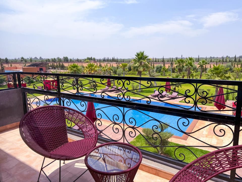 Day, View (from property/room), Balcony/Terrace, Pool view, Swimming pool