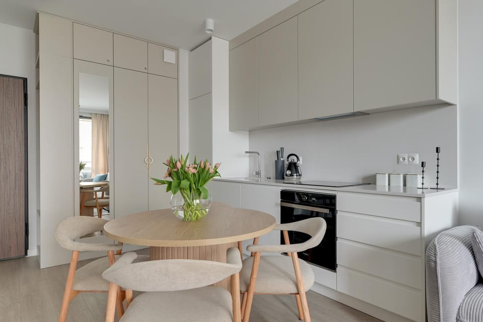 Coffee/tea facilities, Kitchen or kitchenette, Dining area, pet friendly, stove