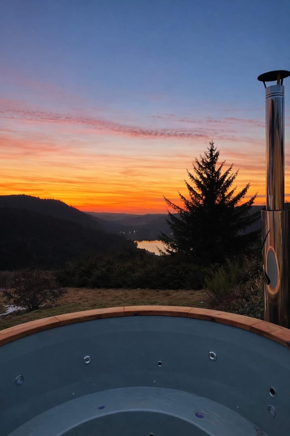 Garden view, Lake view