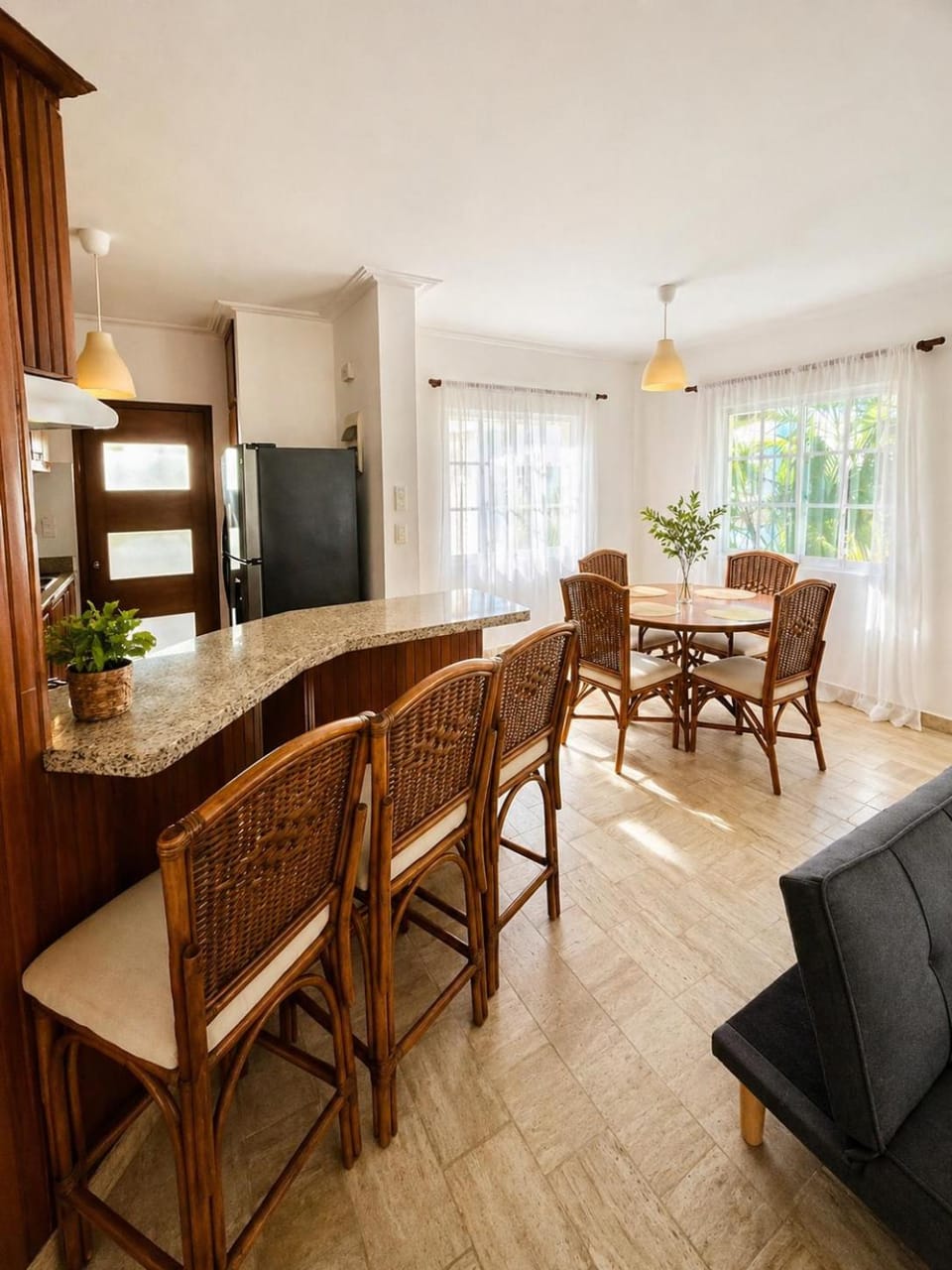Dining area
