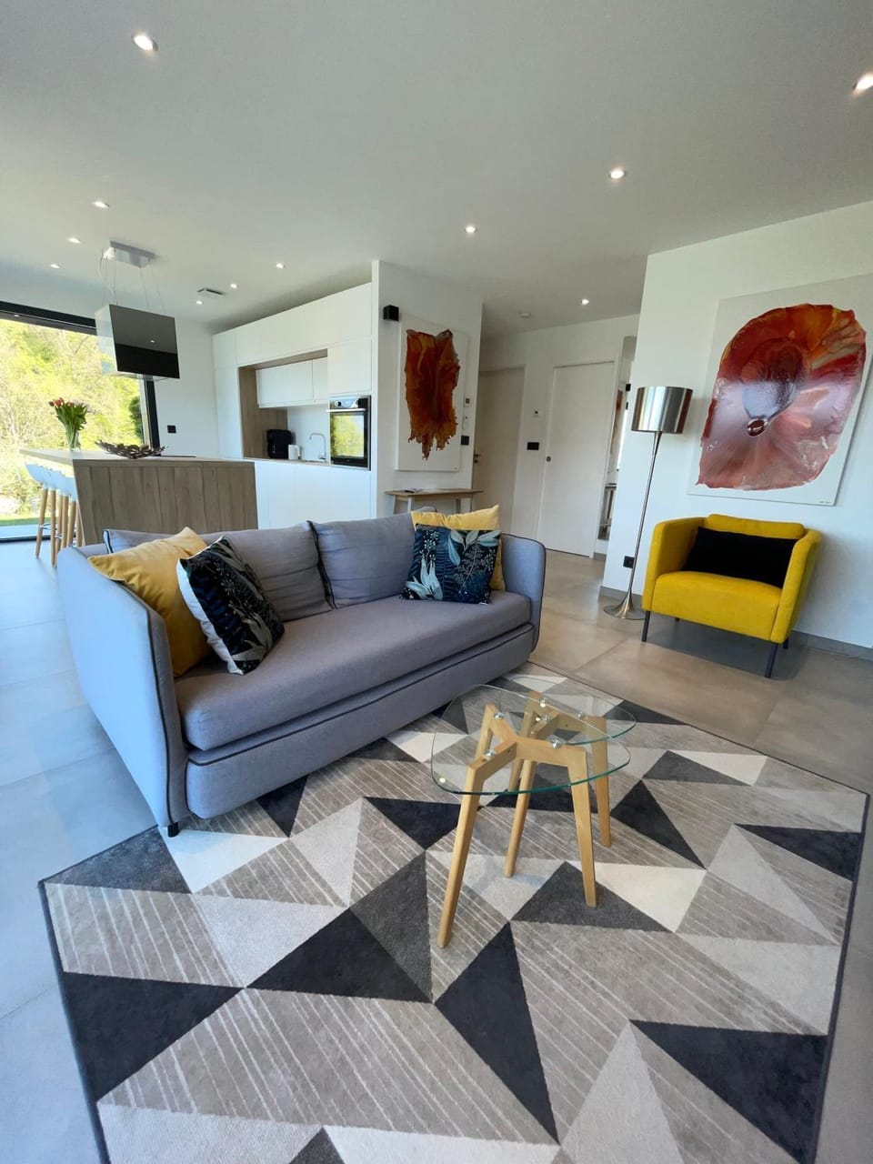Property building, Living room
